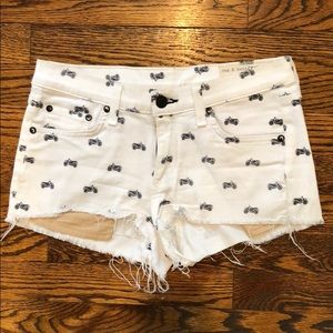Rag & Bone/Jean Mila Motorcycle Shorts